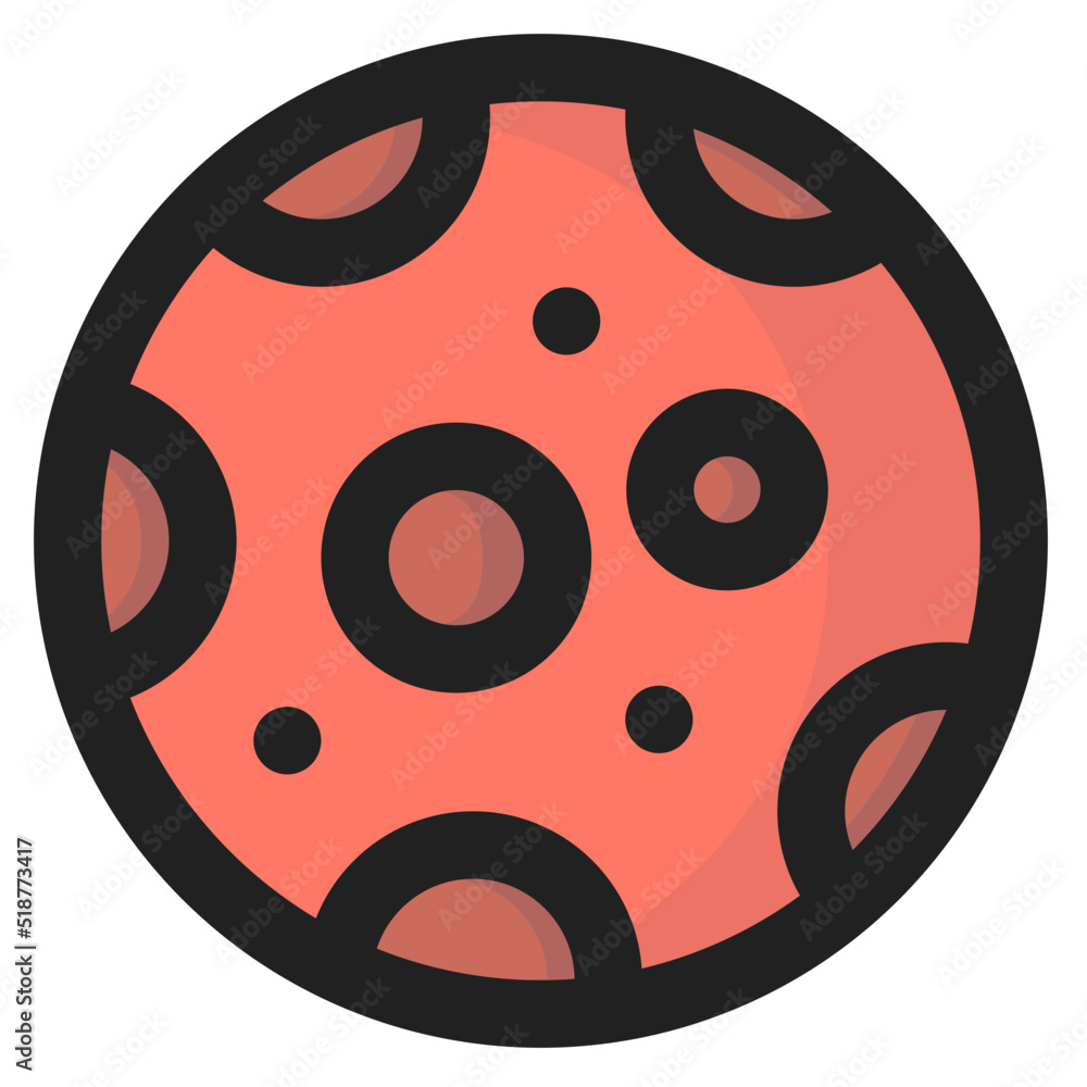 Obraz premium Moon Icon