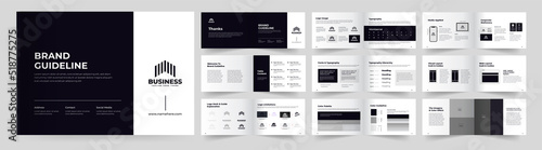  Brand Guideline Template  photo