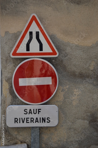 Road sign from france   © Ulrick-T