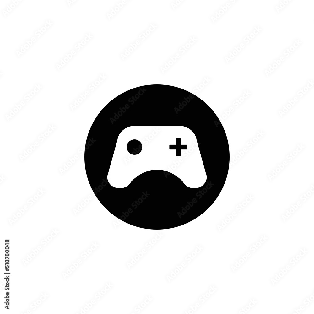 Play Icon, Game Icon Sign Vector Isolated on White Artboard Play Icon, Game Icon Sign Vector Isolated on White Artboard