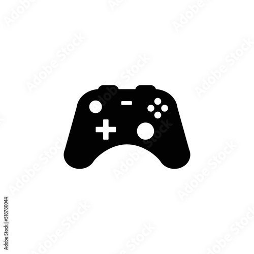 Play Icon, Game Icon Sign Vector Isolated on White Artboard