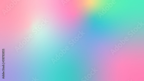 Light color backdrop. Modern gradient background with holographic accent. Design for mobile app poster, banner of your website.