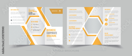  Multipurpose Stylish & Modern Business pamphlet Trifold Brochure Template. Fully editable Template.