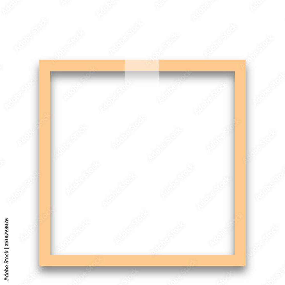Obraz premium pinned square frame 