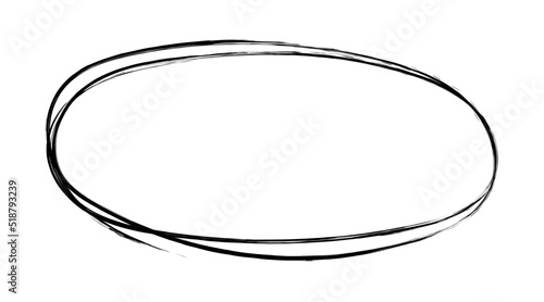 circle doodle frame
