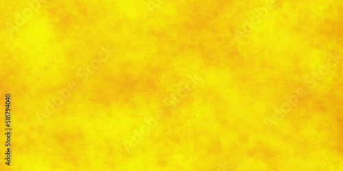 Yellow background with grunge texture, bright and shinny yellow or orange watercolor shades grunge background with space, yellow or orange background for any design and wallpaper.