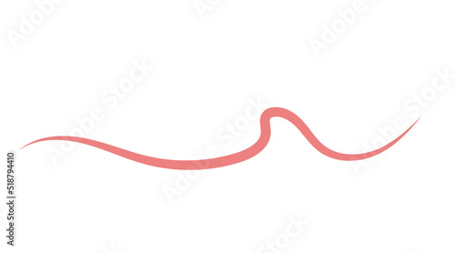 wavy simple line 