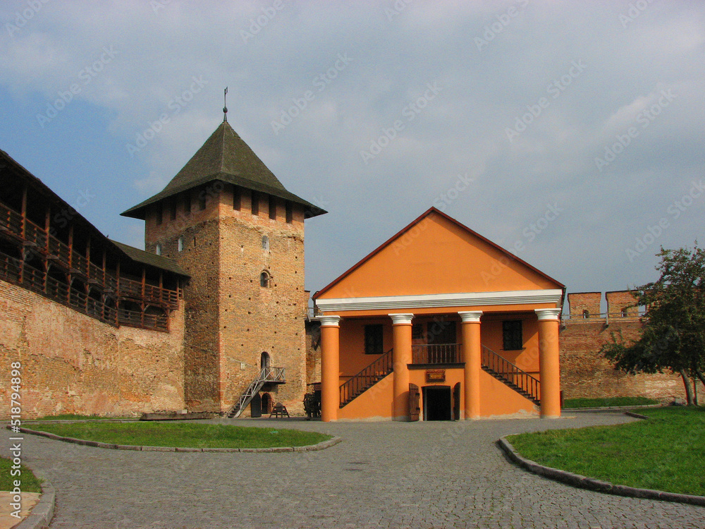 Lutsk Castle (Lubart Castle) in Lutsk, Ukraine