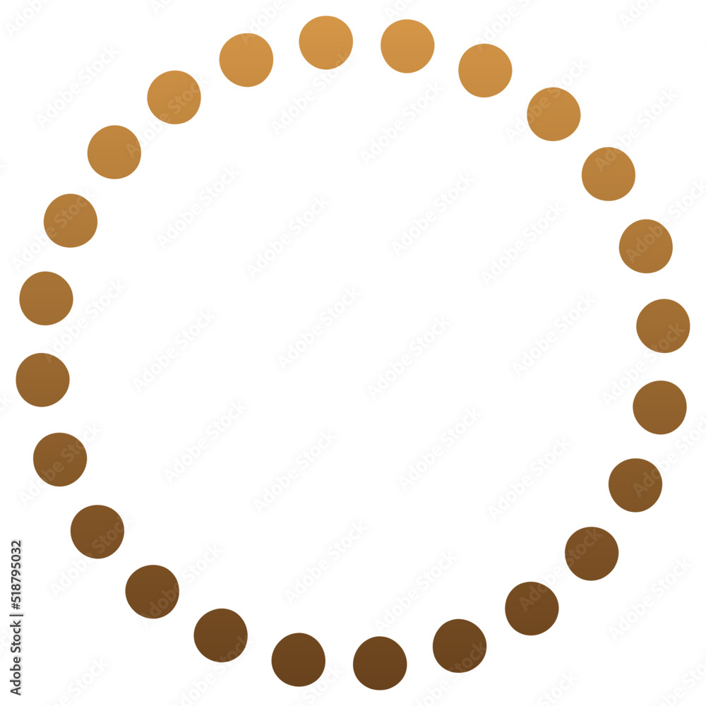 gradient dotted circle shape
gradient dotted circle shape