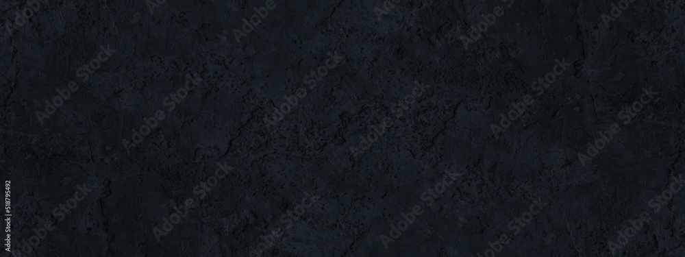 Fototapeta premium Black marble or concrete wall texture, black stone or marble texture, Black board with grainy stains and spots, old architectural black slates background for construction.