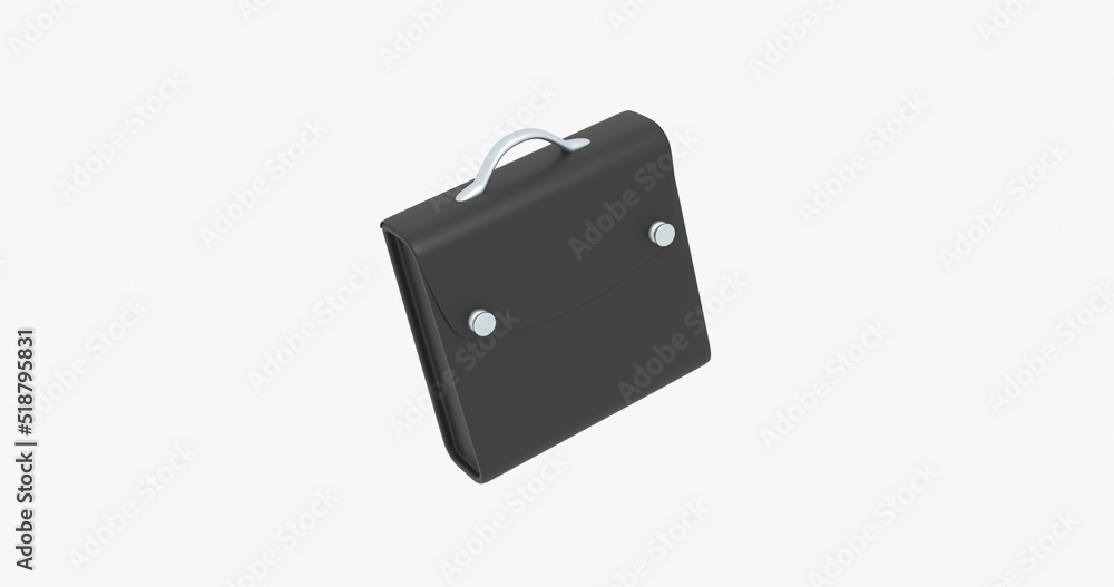 3D Render Laptop Bag Perspective View 3D Render Laptop Bag Perspective View