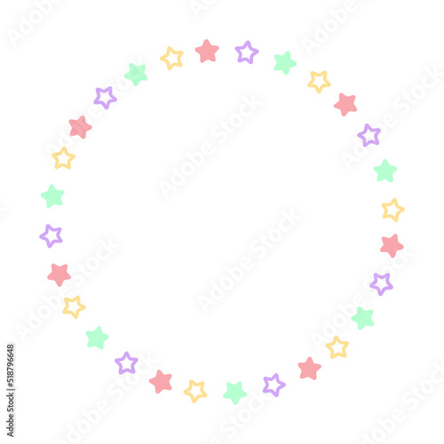 Wallpaper Mural colorful circle frame
 Torontodigital.ca