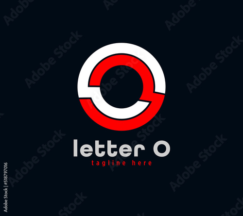 Free Download Letter O logo design. Unique special series. Creative minimal design template vector illustration - GFXLoad