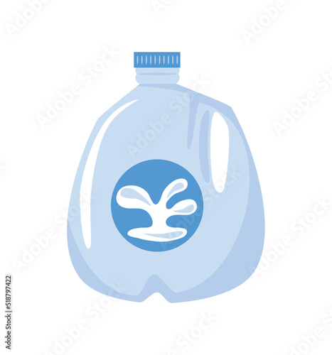 plastic gallon of milk