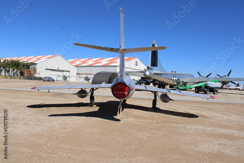 Military airplanes and aircraft engines vintage