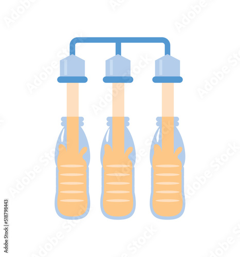 milk industry bottles