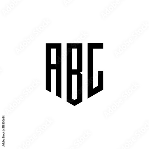 abstract letter abc logo design. initials abc logo