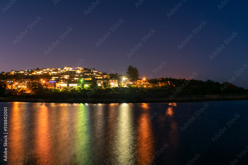 Night view of the Dee why Lagoon Night view of the Dee why Lagoon