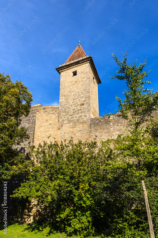 Rothenburg ob der Tauber, Germany. Watch tower