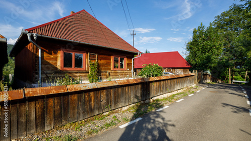 Farms and Farm houses in Oncesti Maramures Romania