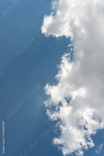 blue sky with clouds © eugen