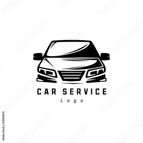 car logo monochrome concept design