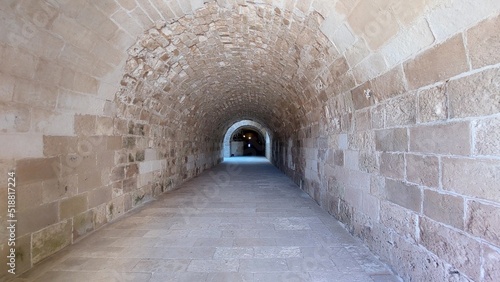 An ancient hallway in Alexandrian Castle