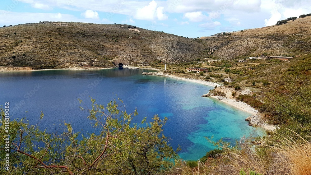Crystal clear waters with sandy beaches and secluded bays.Along the Ionian coast is the most beautiful sea where the rugged coast offers magnificent bays with sandy or pebble beaches with a blue-green