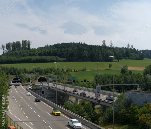 Westring Zürich - Autobahn Schweiz Verkehr Mobilität Reisen