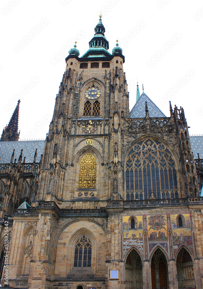 St. Vitus Cathedral in Prague, Czech Respublic	
