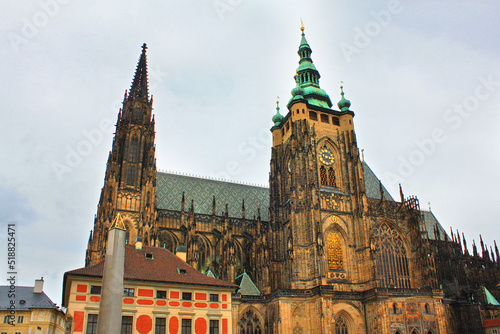 St. Vitus Cathedral in Prague, Czech Respublic 