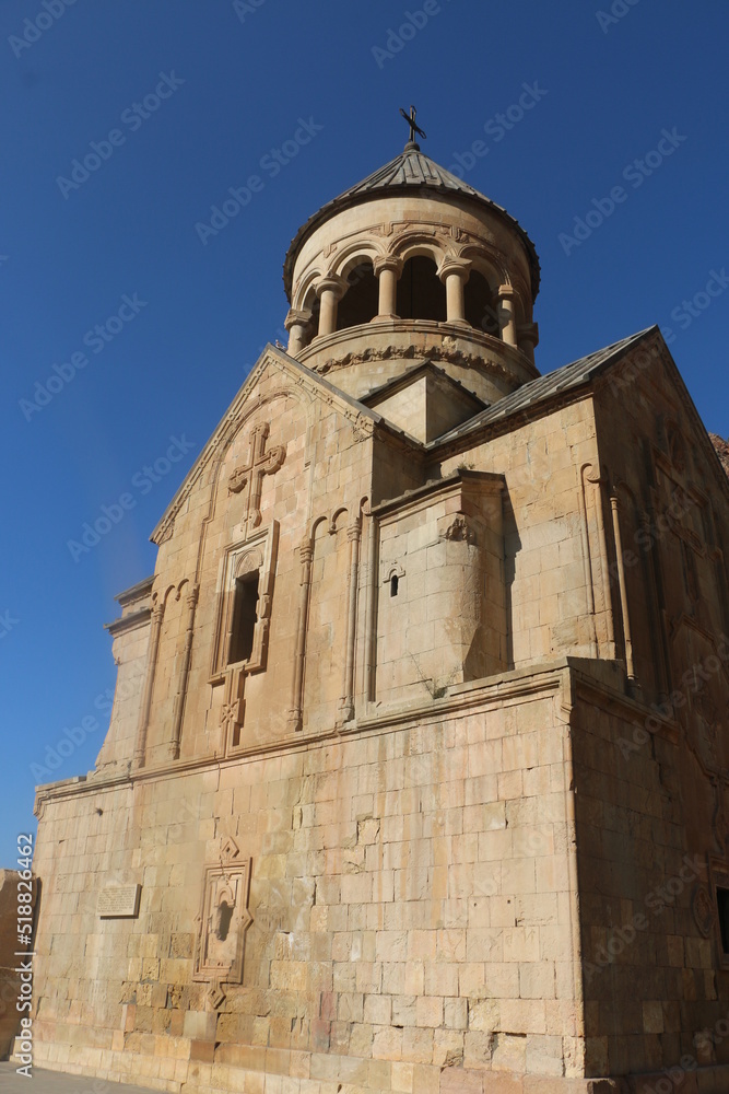 armenian church in blue sky