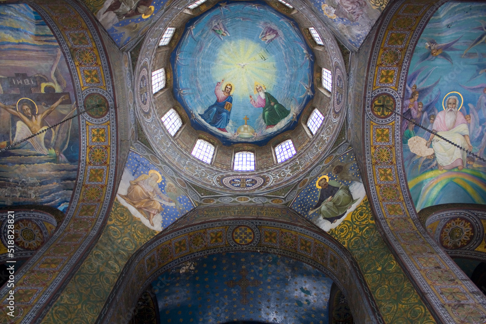 Interior of Three-Anastasievskij Cathedral in Glukhov, Ukraine	
