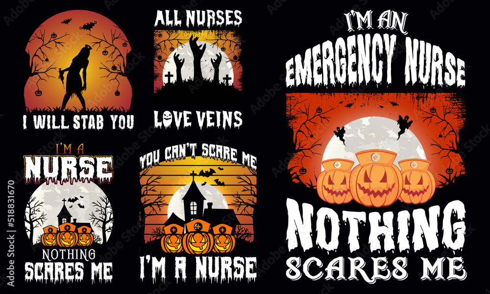 Halloween svg T-shirt Design Bundle, Nurse Halloween svg T-Shirt Design Bundle Halloween svg T-shirt Design Bundle, Nurse Halloween svg T-Shirt Design Bundle