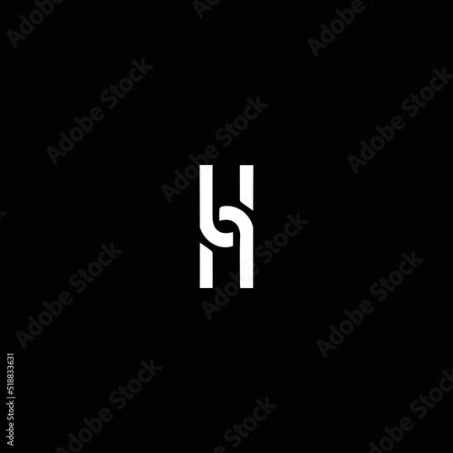 UN NU Logo Design, Creative Minimal Letter NU UN Monogram