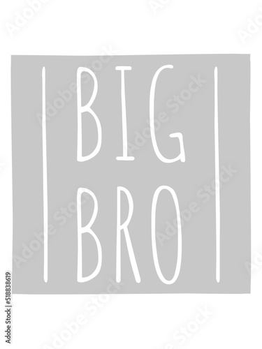 Großer Bruder Schild Logo 