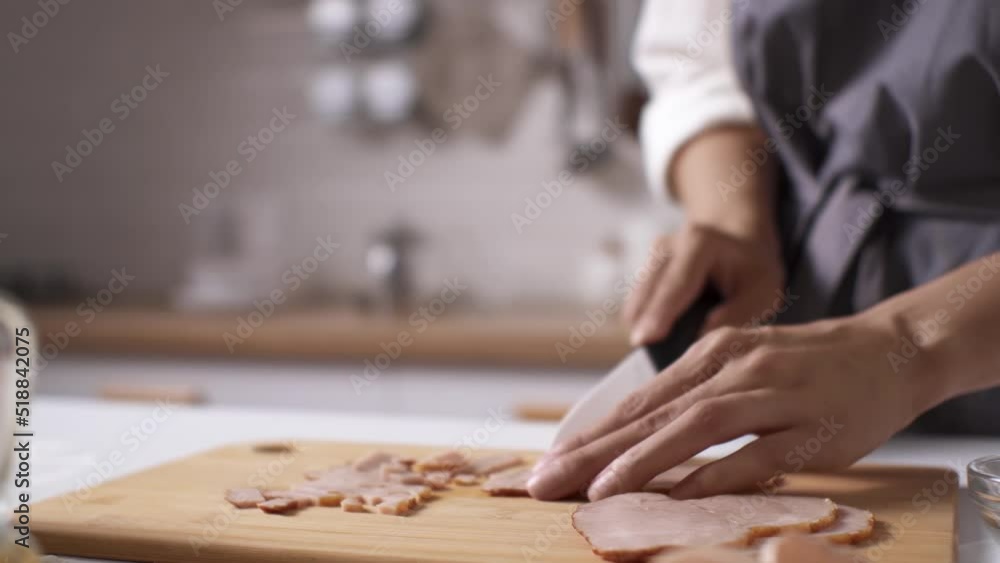 Food preparation, the chef cuts vegan meat with a ceramic knife balyk for cooking without animal protein vegan food without protein, the concept of proper eating healthy plant food
Food preparation, the chef cuts vegan meat with a ceramic knife balyk for cooking without animal protein vegan food without protein, the concept of proper eating healthy plant food