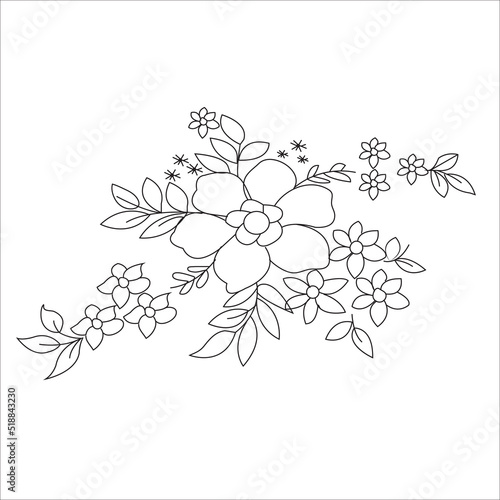 Flower Coloring page for kids