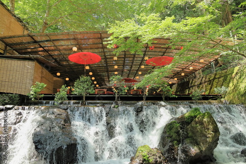 京の涼さがし（洛北貴船）