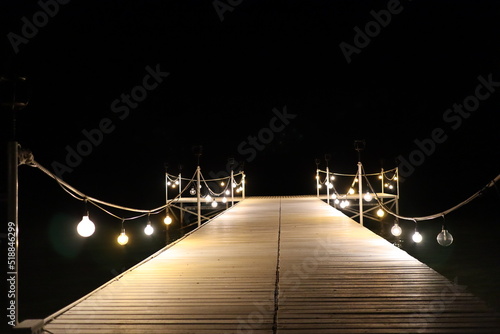 bridge at night