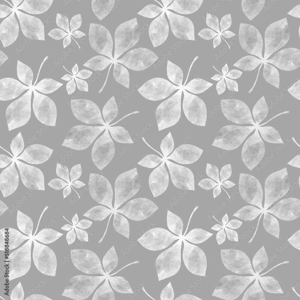 Autumn seamless chestnut leaves pattern for fabrics and wrapping paper and clothes print and kids Autumn seamless chestnut leaves pattern for fabrics and wrapping paper and clothes print and kids