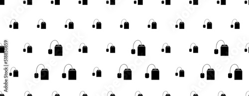 Tea Bag Icon Seamless Pattern Y_2111001