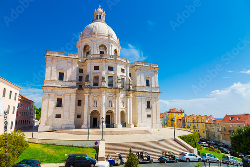 Church of Santa Engracia - National Pantheon in Lisbon city, Portugal