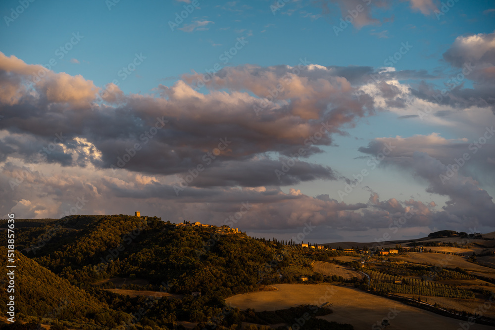 Obraz premium Sunset in Tuscany