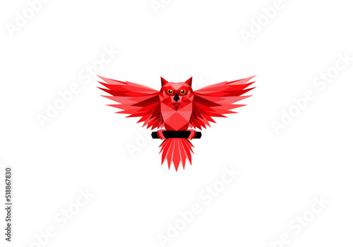 polygon owl logo