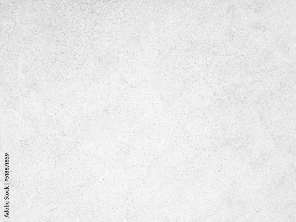 Fototapeta premium White concrete wall background in vintage style for graphic design or wallpaper