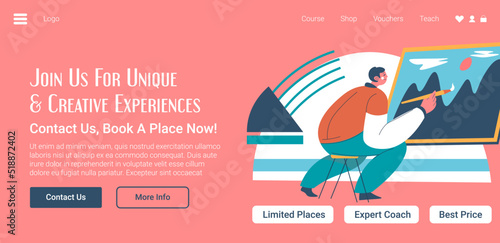 Join art classes online, creative skills in web