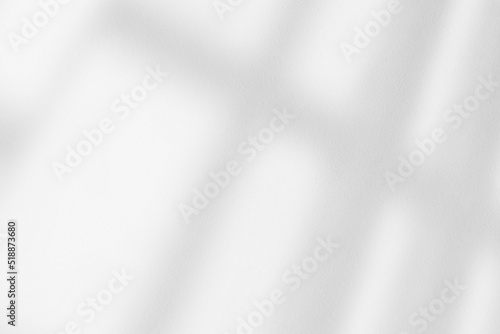 Abstract shadow and striped diagonal light background in office room  on white wall  from window,  architecture dark gray and sunshine diagonal geometric effect overlay