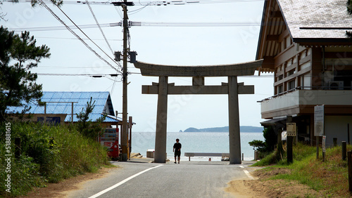 福間海岸 かがみの海 風景
