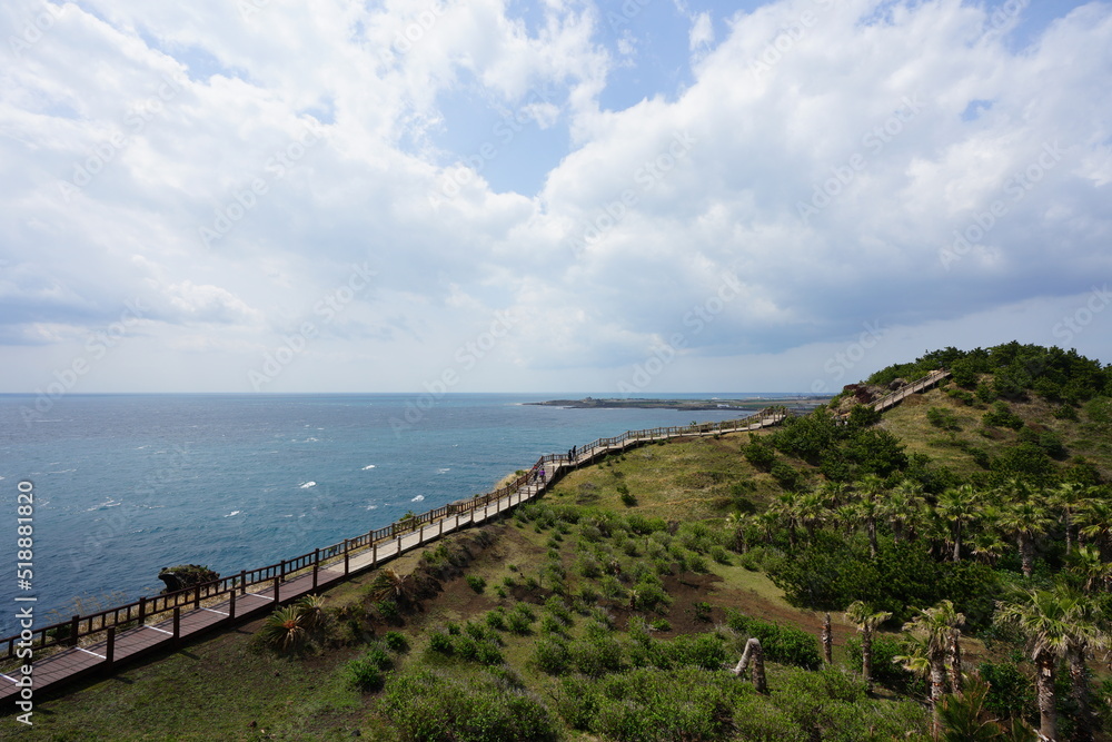 fine seaside walkway and island fine seaside walkway and island